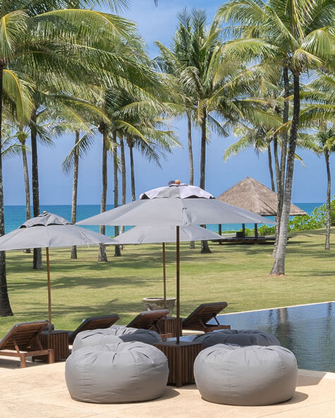 Villa Ananda - Sun loungers